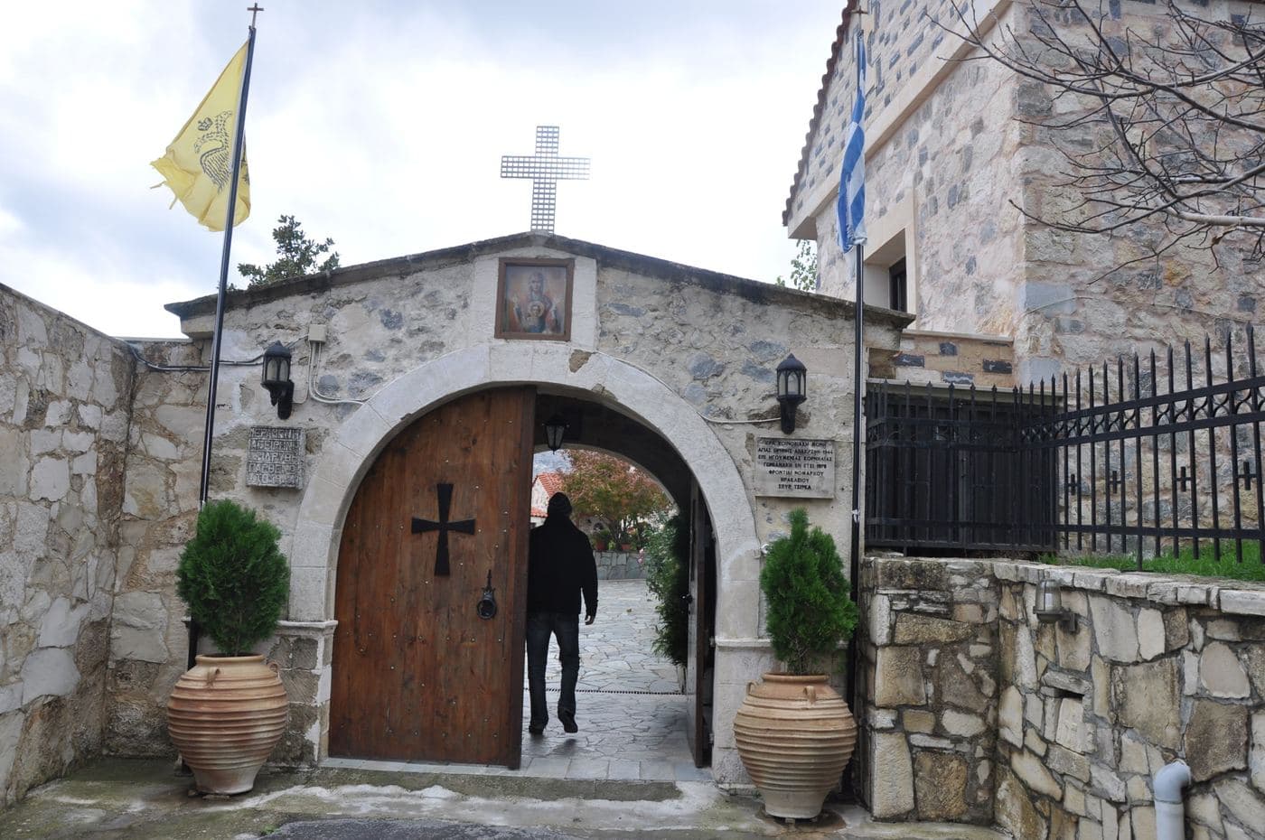Agia Irini Monastery near Kroussonas 2