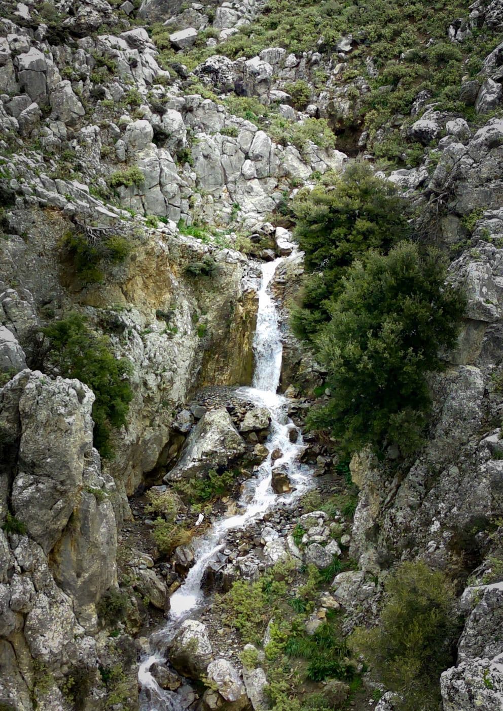 Agia Kiriaki waterfalls at Amourgella 2