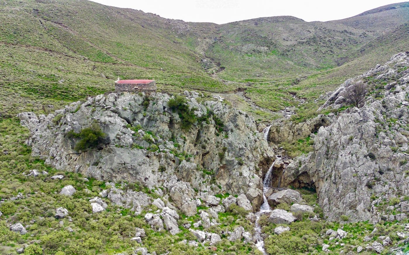 Agia Kiriaki waterfalls at Amourgella 3