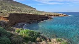 Agios Andreas beach at Finokalia