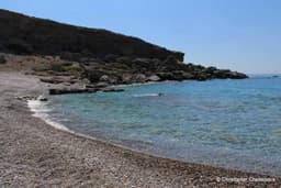 Ammoudi beach at Sfakia