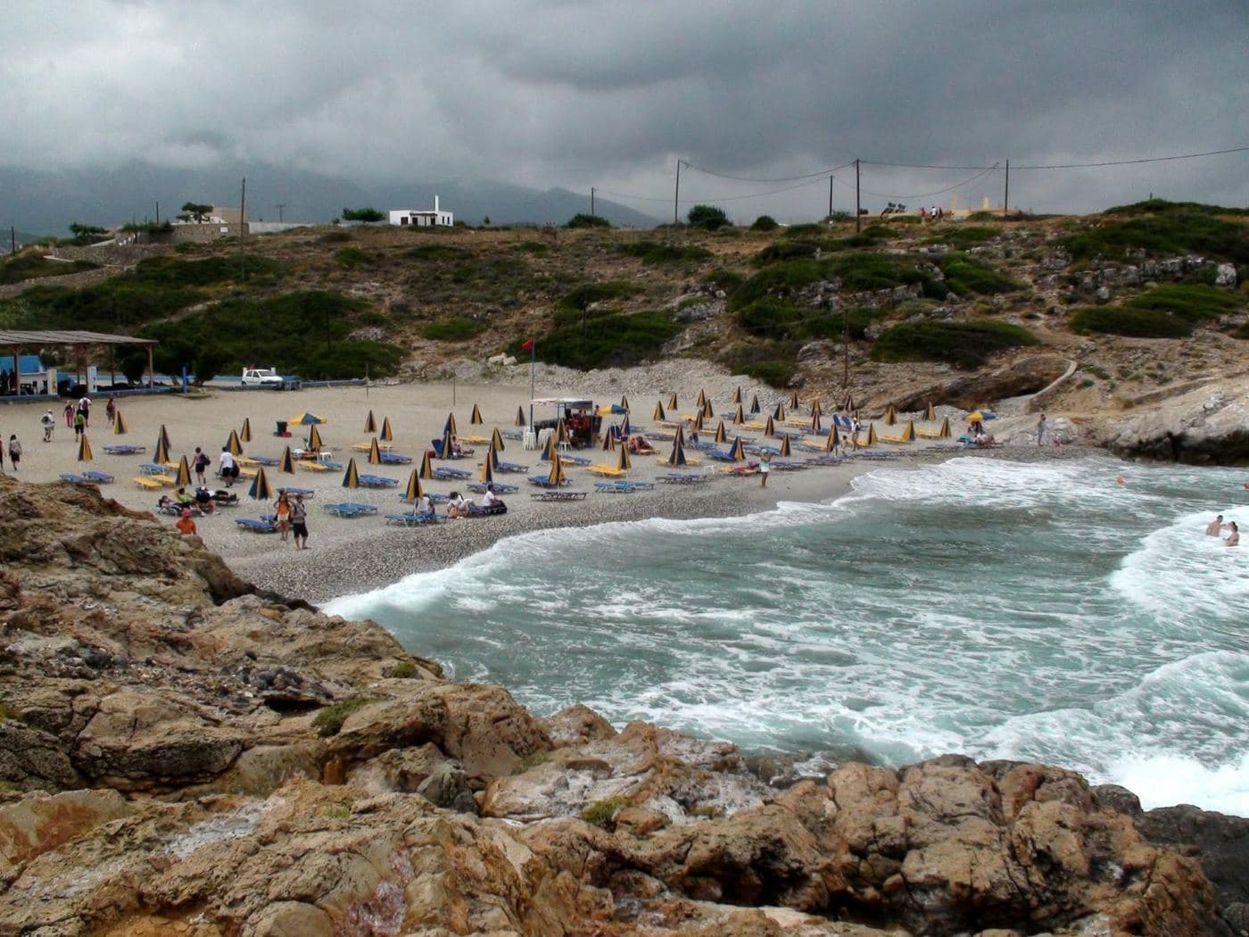 Boufos beach at Sissi 2