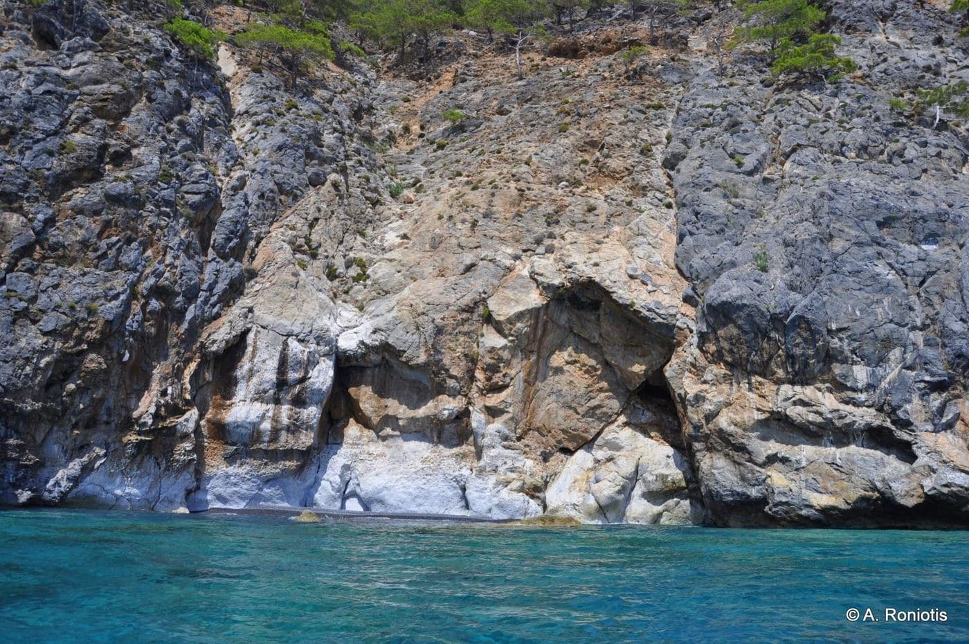 Caves in Marble beaches 3