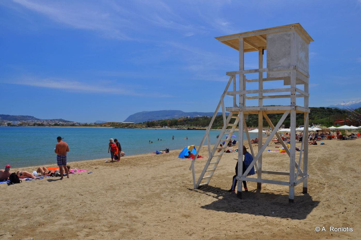 Chrissi Akti beach (Golden Beach) in Chania 2