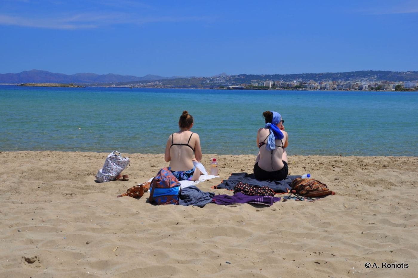 Chrissi Akti beach (Golden Beach) in Chania 3