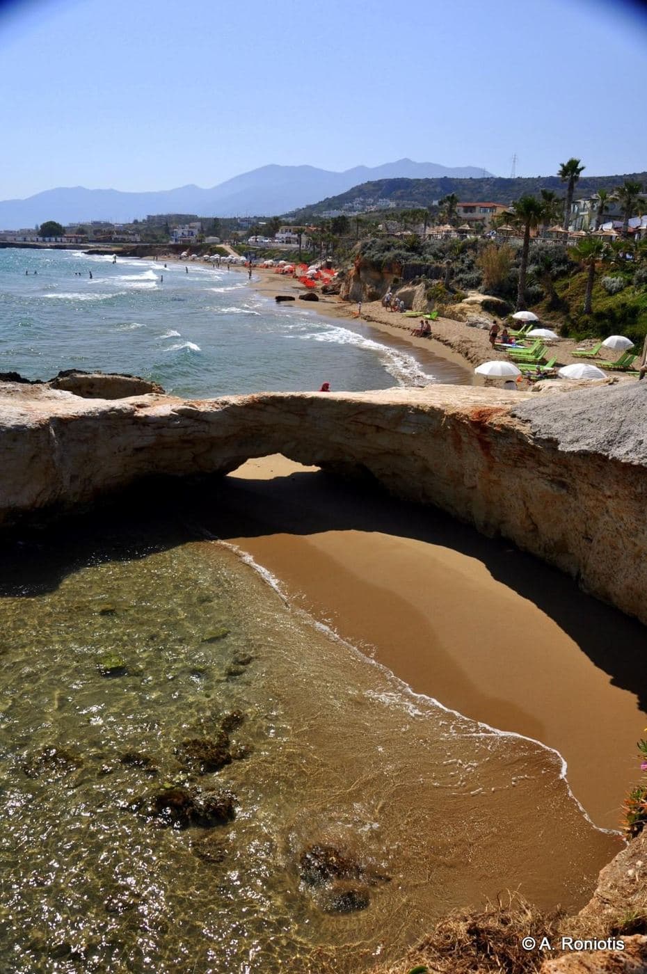 Drapanos beaches at Hersonissos