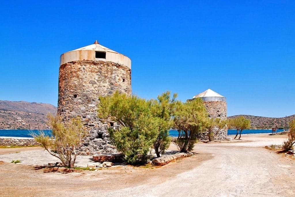 Elounda windmills
