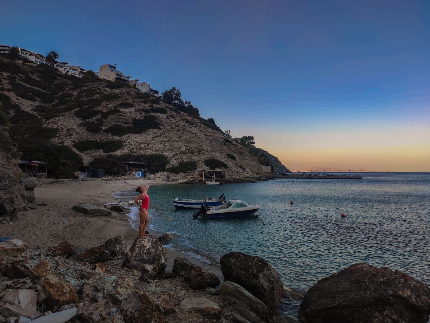 Panagia beach at Fraskia