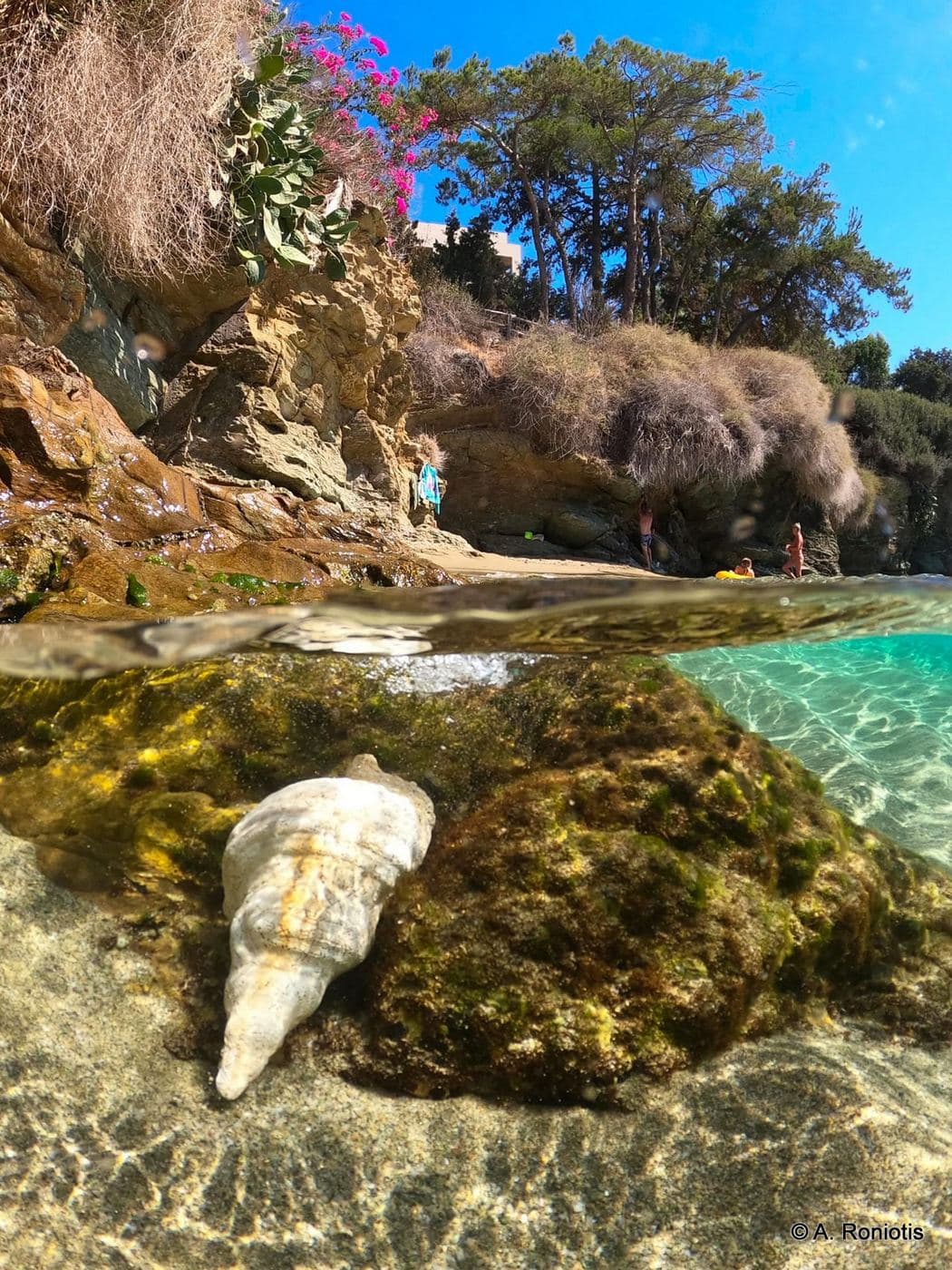 Fylakes beach at Agia Pelagia