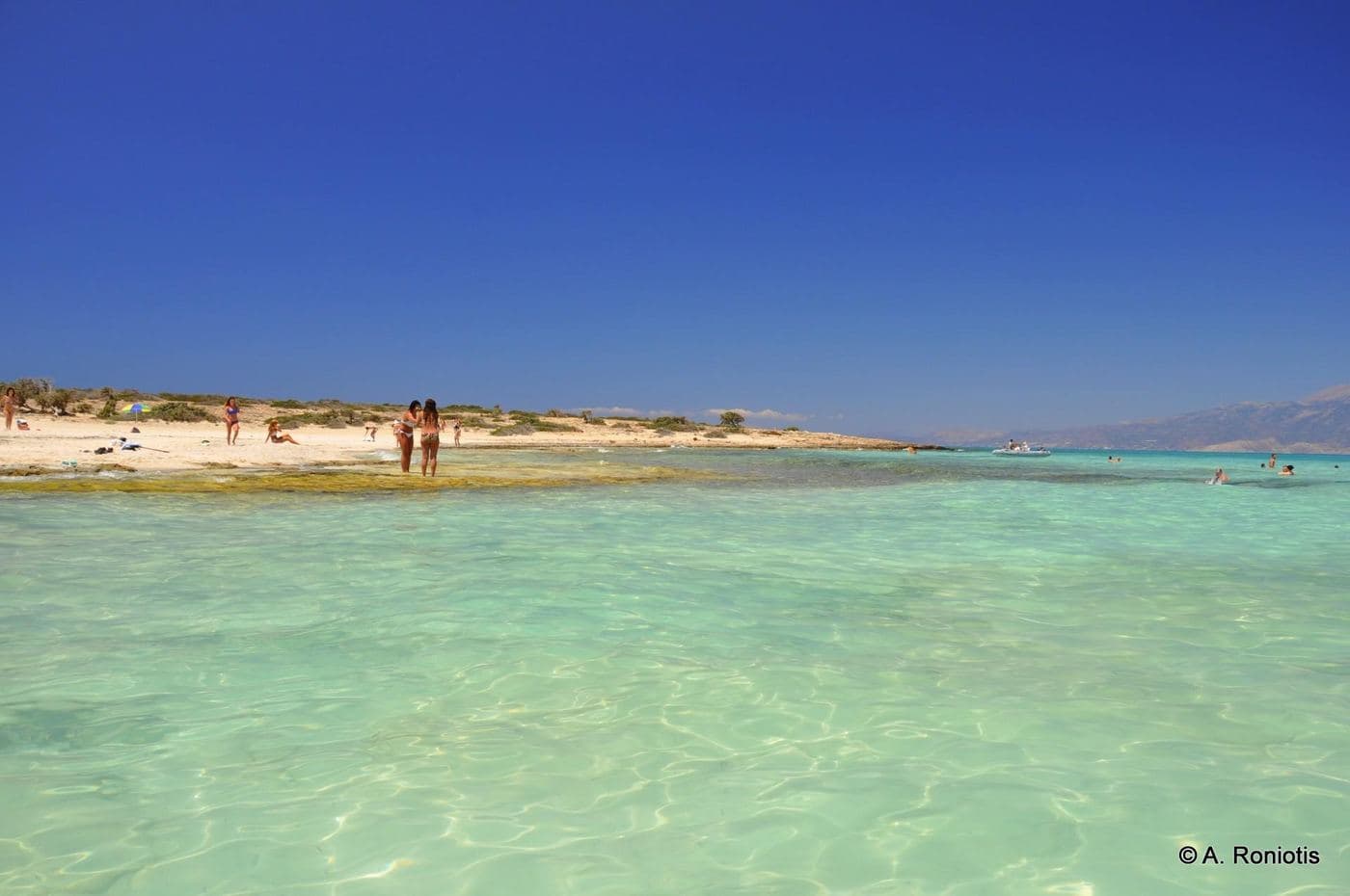 Golden beach (Belegrina) at Chrissi