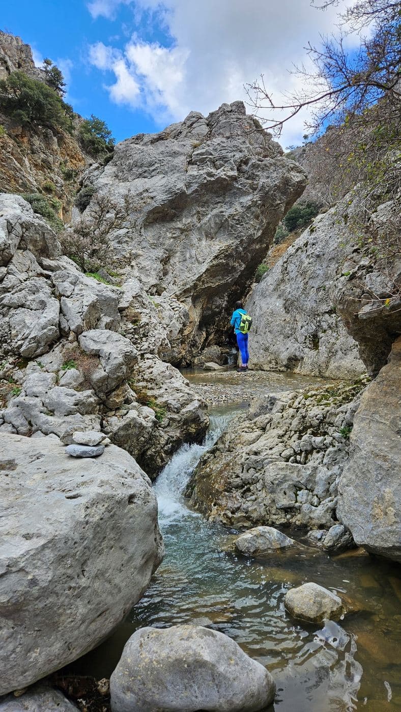 Havgas Gorge (Katharo) at Lassithi Plateau