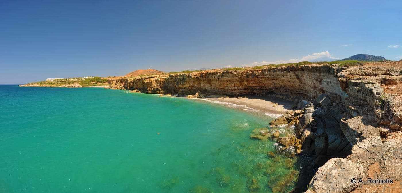Kamarola beach at Geropotamos