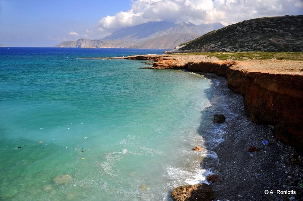 Kamini beach at Gournia
