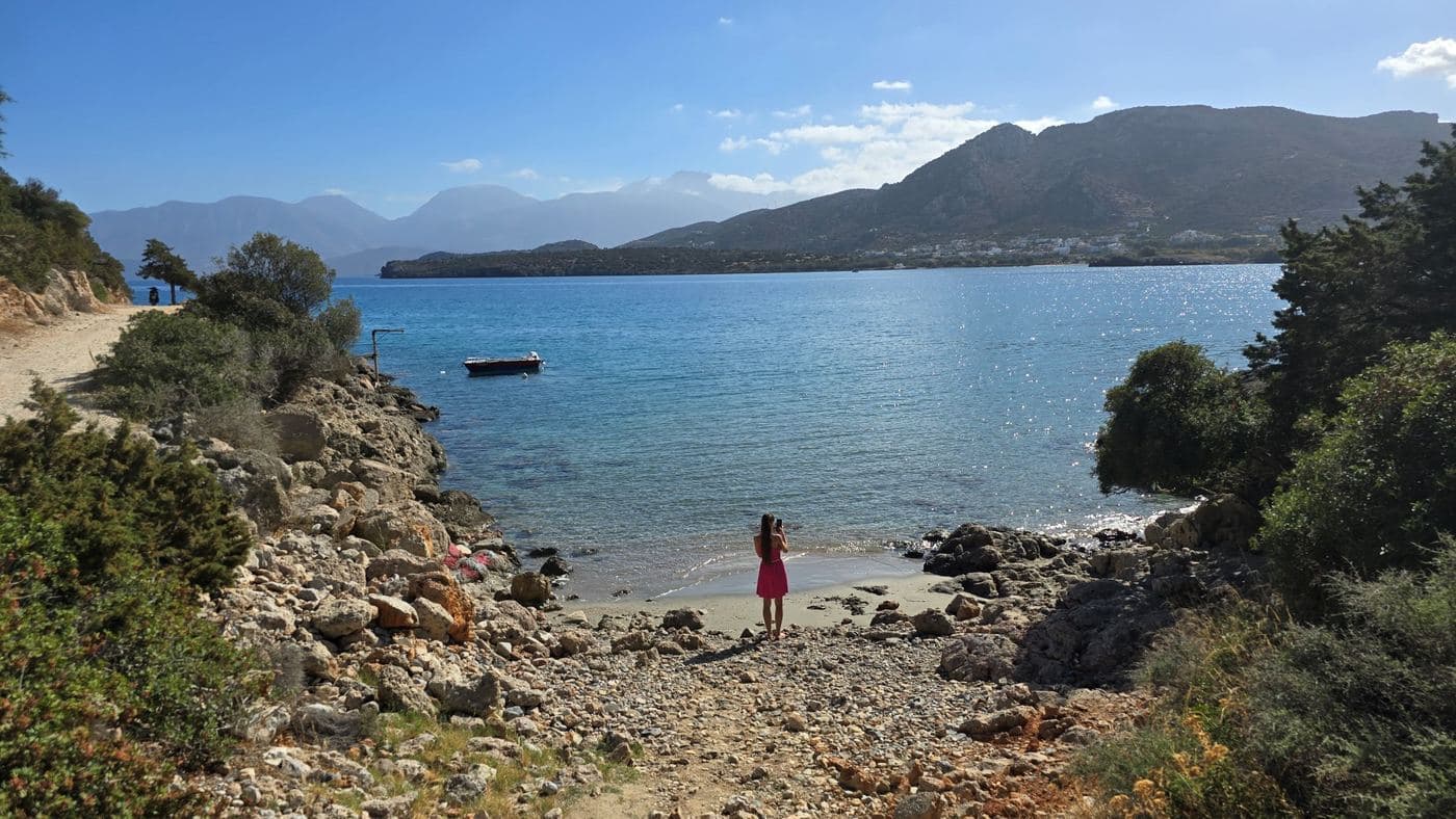 Karavostasi beach at Kalo Chorio