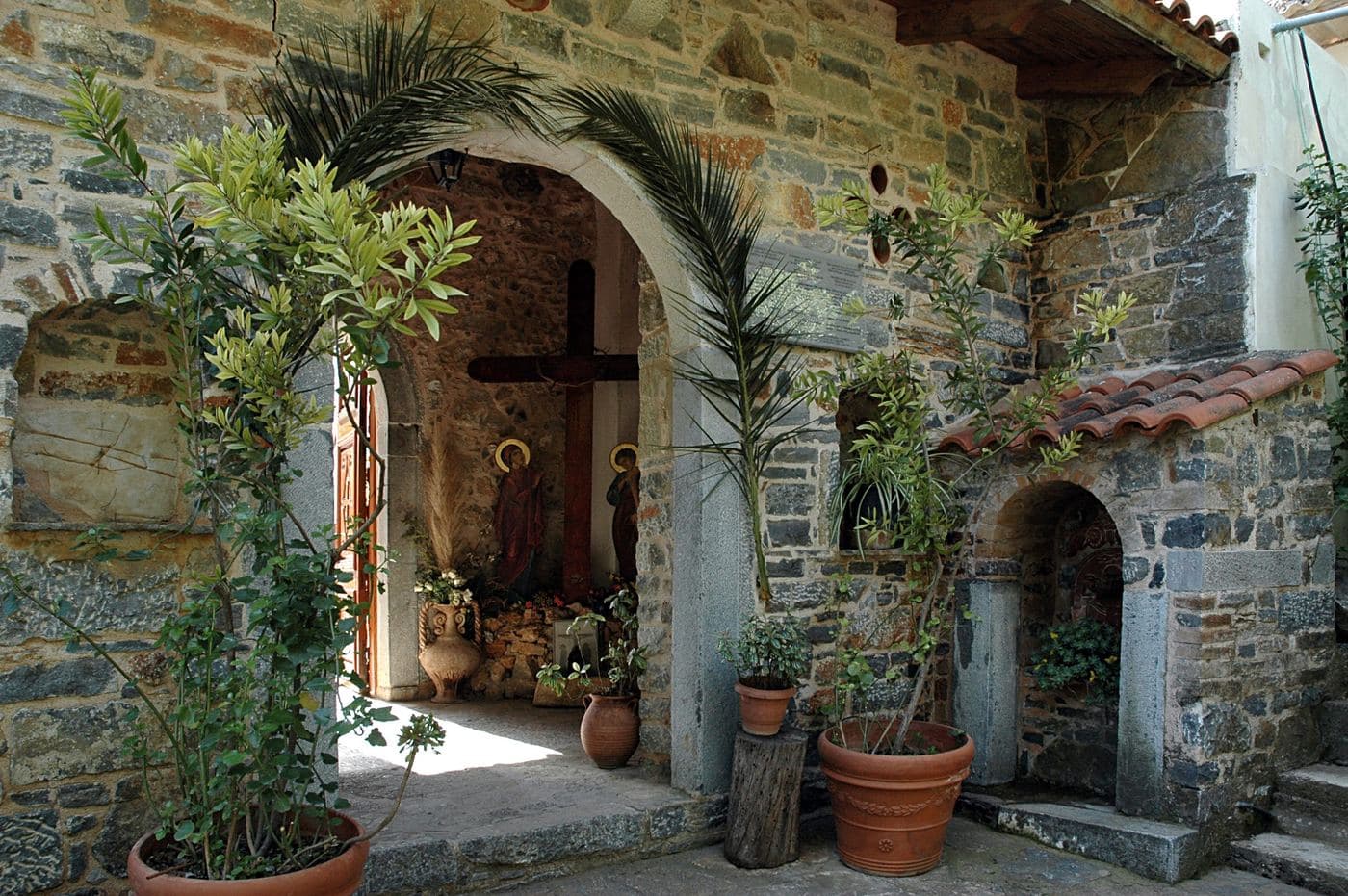 Koufi Petra Monastery near Neapolis 2
