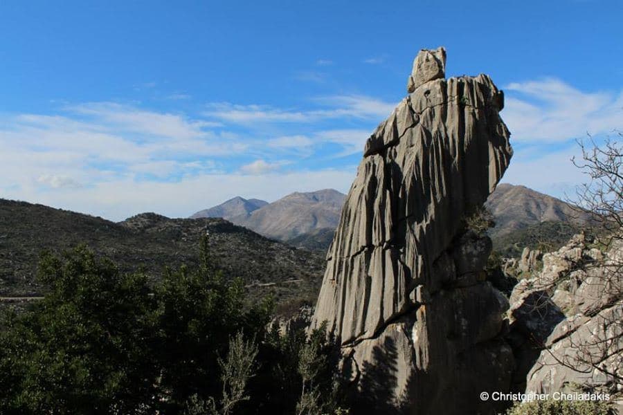 Kourtsa Rock Formations at Chonos