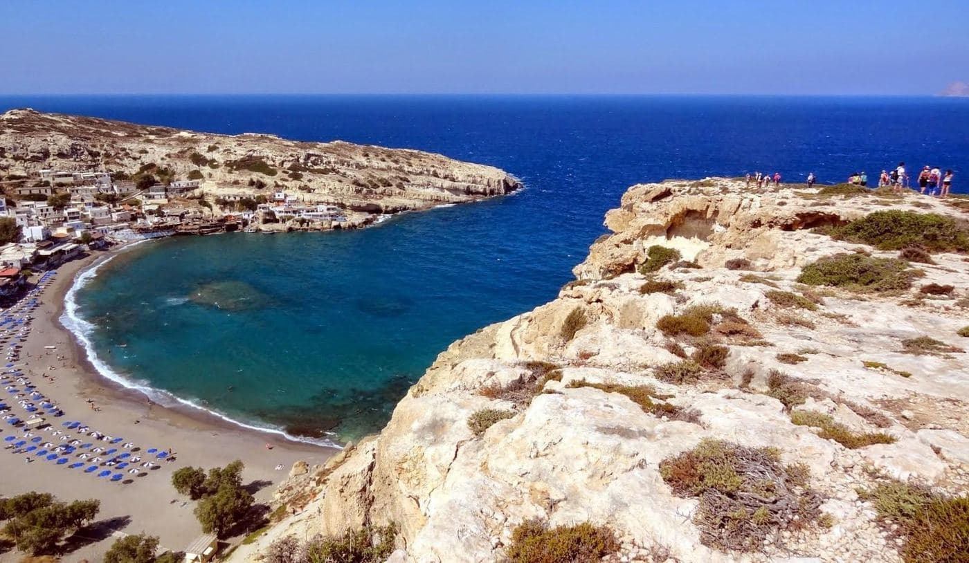 Matala beach 3