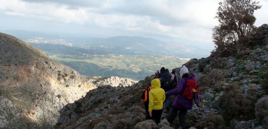 Trail Kroussonas - Livadi - Zominthos