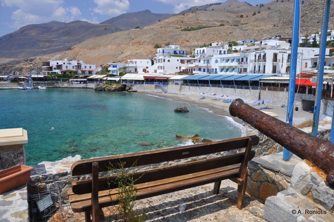 Ombrosgialos beach at Chora Sfakion 2