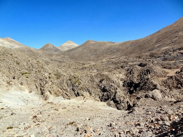 Ascent to Pachnes peak 2