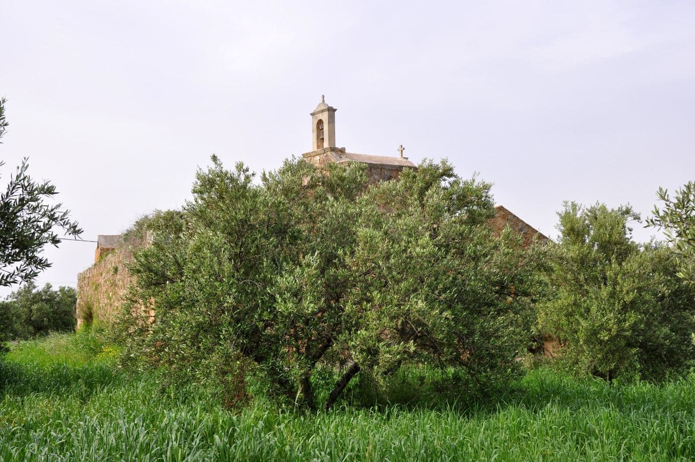 Panagia Katholiki church at Tria Monastiria
