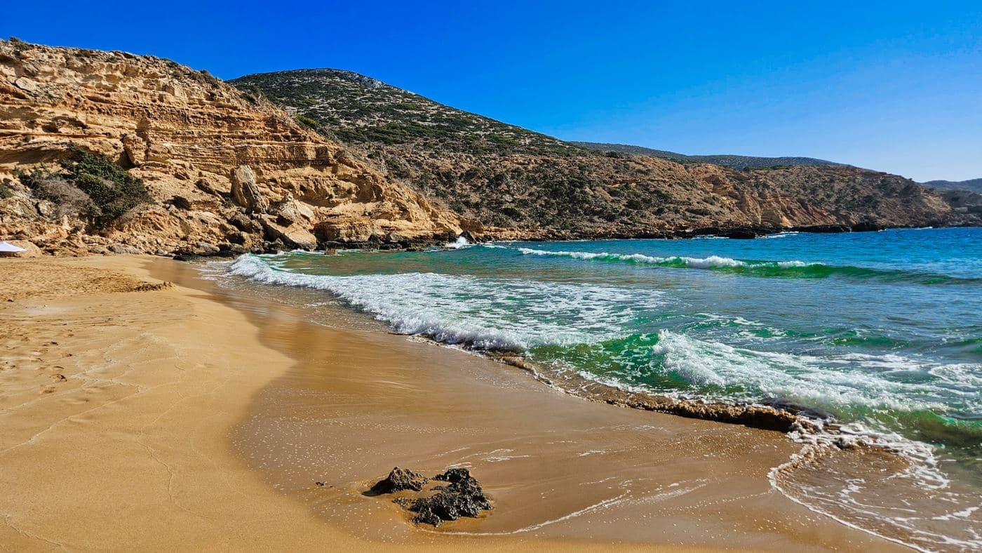 Pirgos beach in Gavdos
