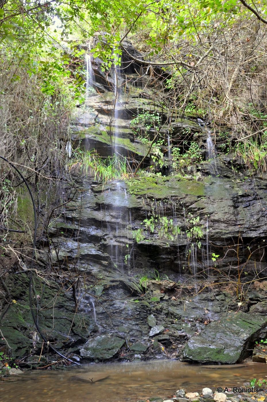 Podares Waterfall at Fodele 2