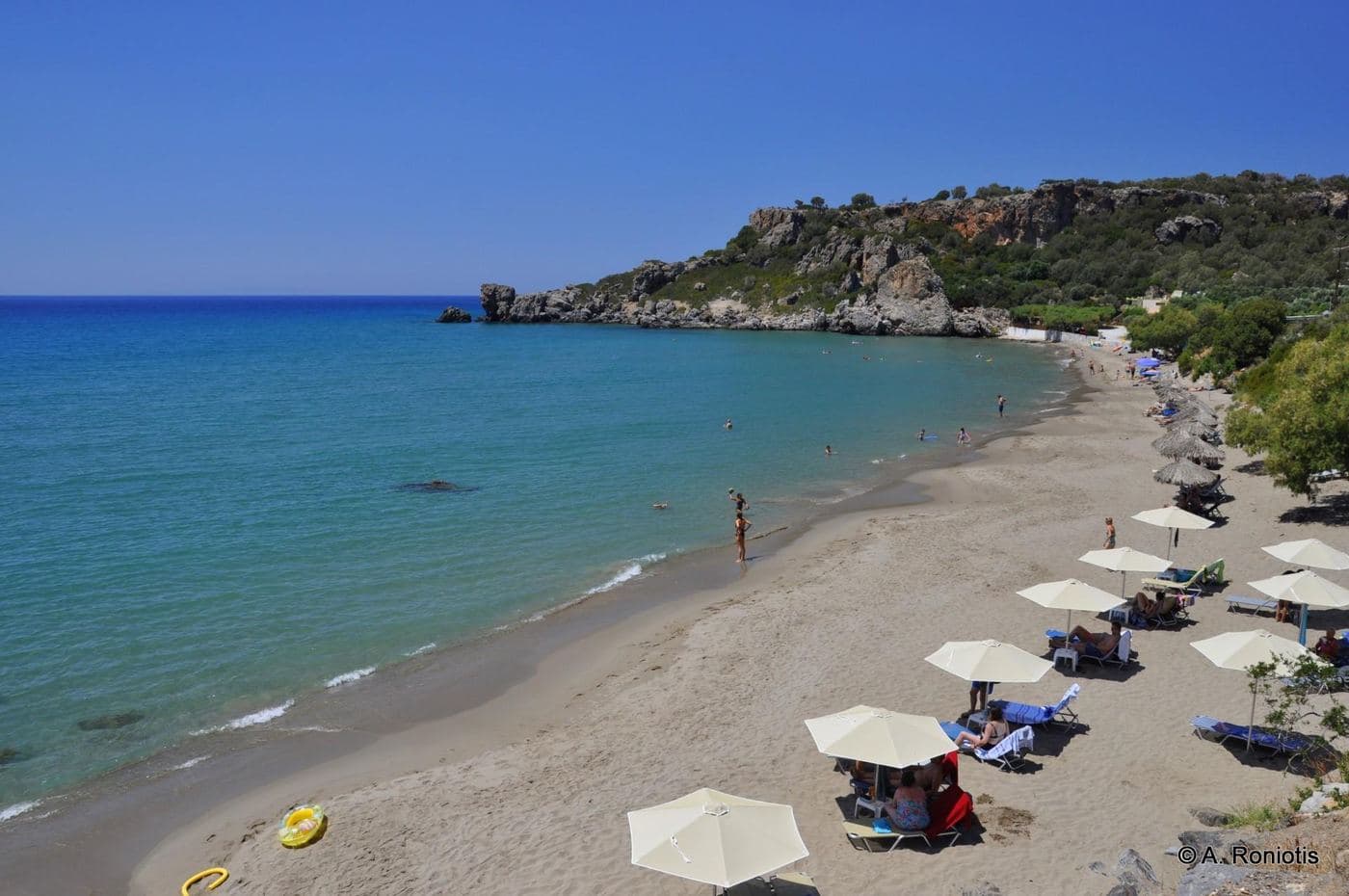 Polirizos beach at Rodakino 2