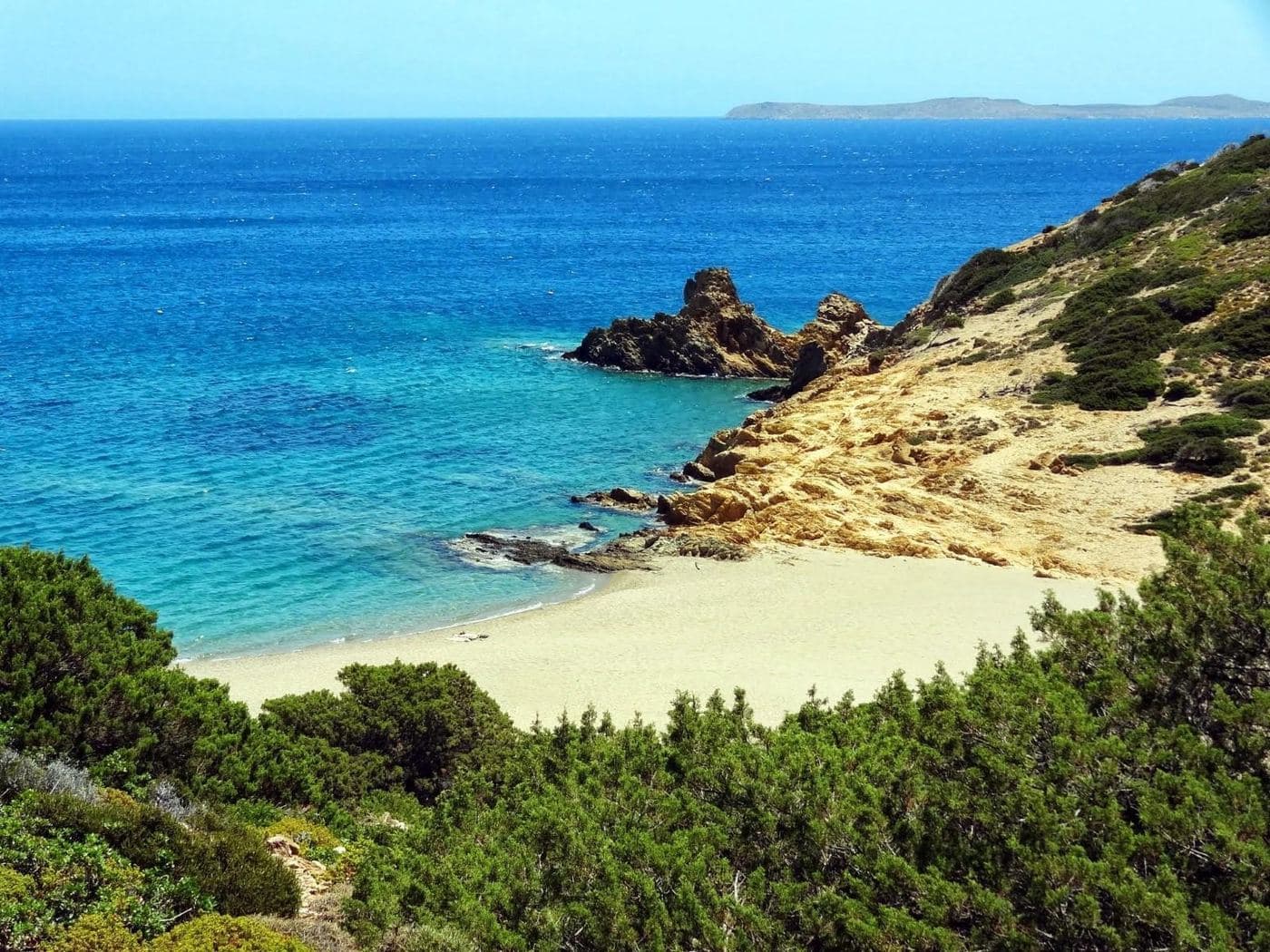 Psili Ammos beach at Vai 2