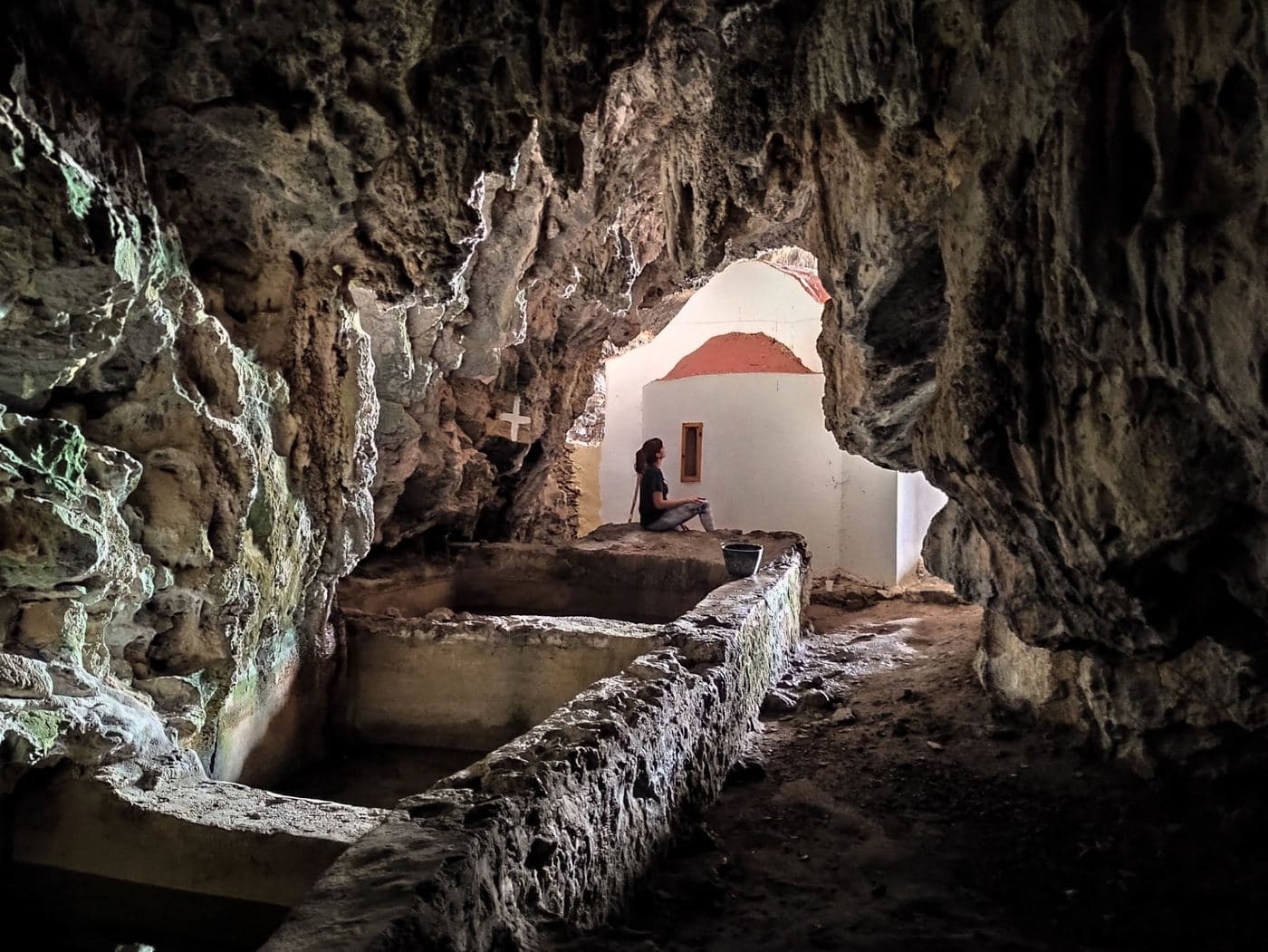 Saint Anthony Cave, Koudoumas