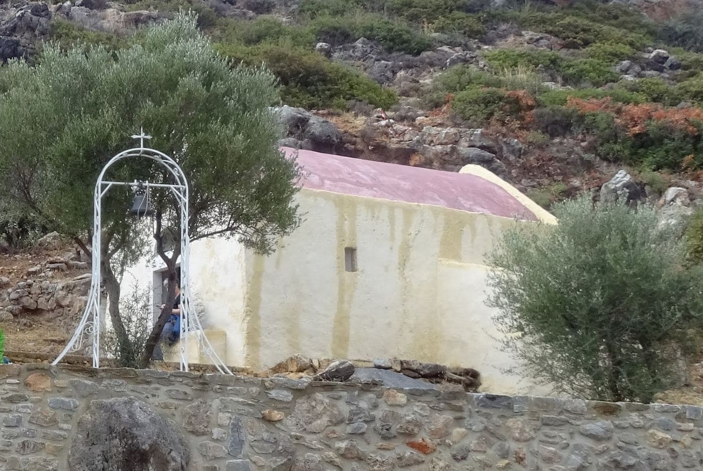 Saint Anthony church at Kavoussi