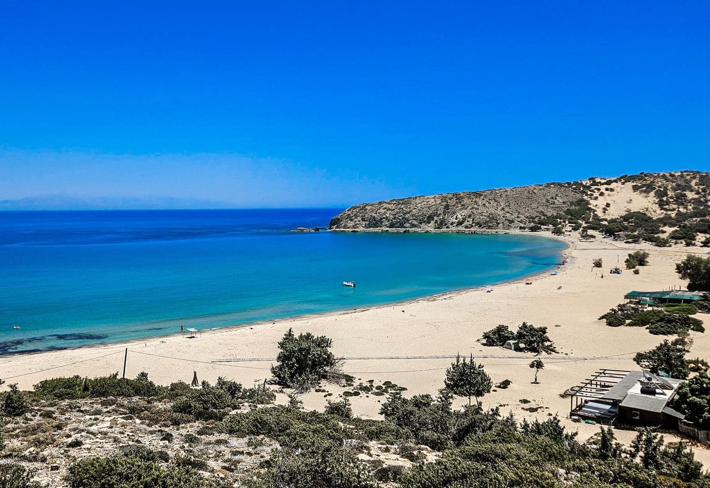 Sarakiniko beach in Gavdos