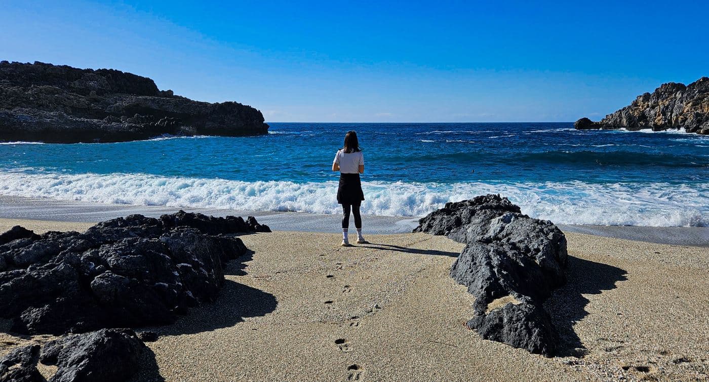 Skinaria beach at Lefkogia