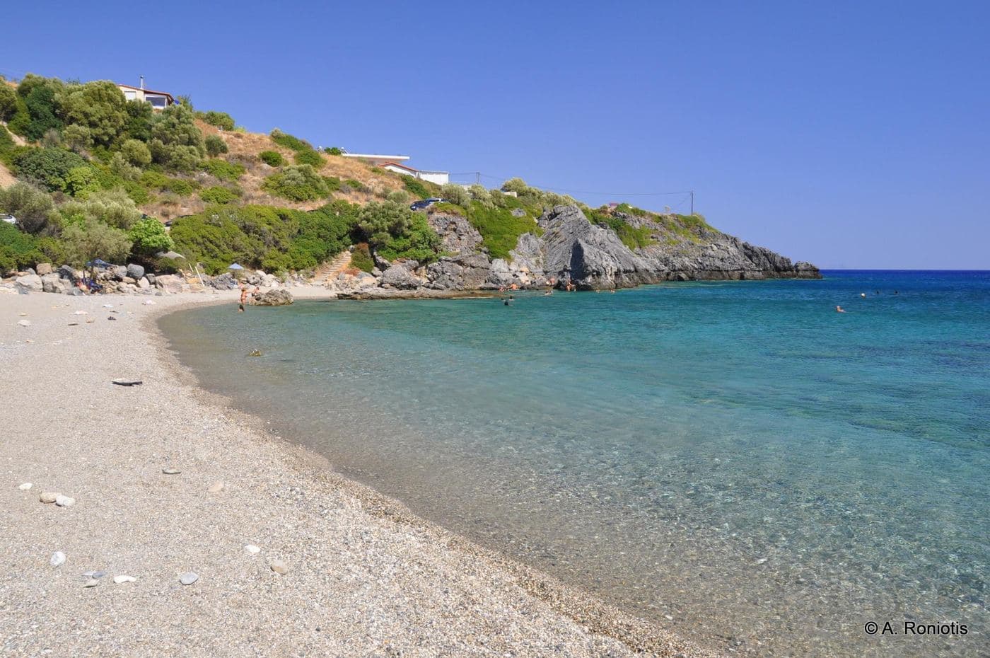 Souda beach near Plakias
