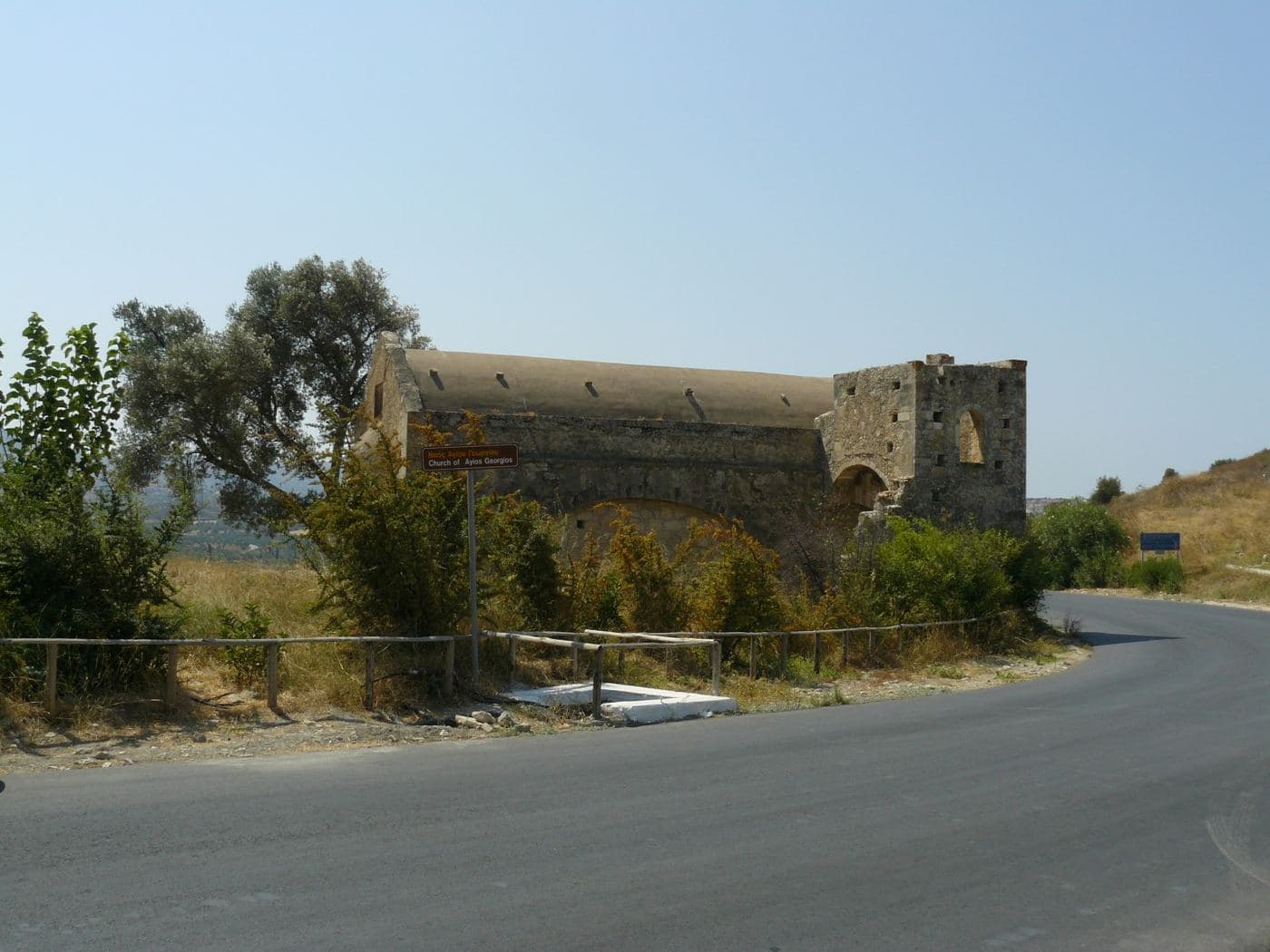 Saint George church at Falandra near Phestos