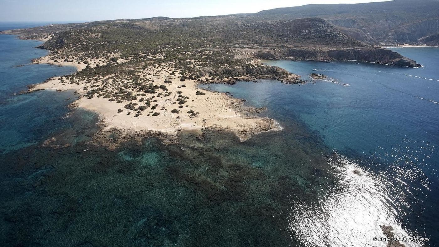 Stavrolimni beach at Gavdos