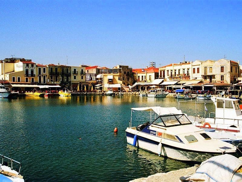 Venetian Harbor of Rethymnon