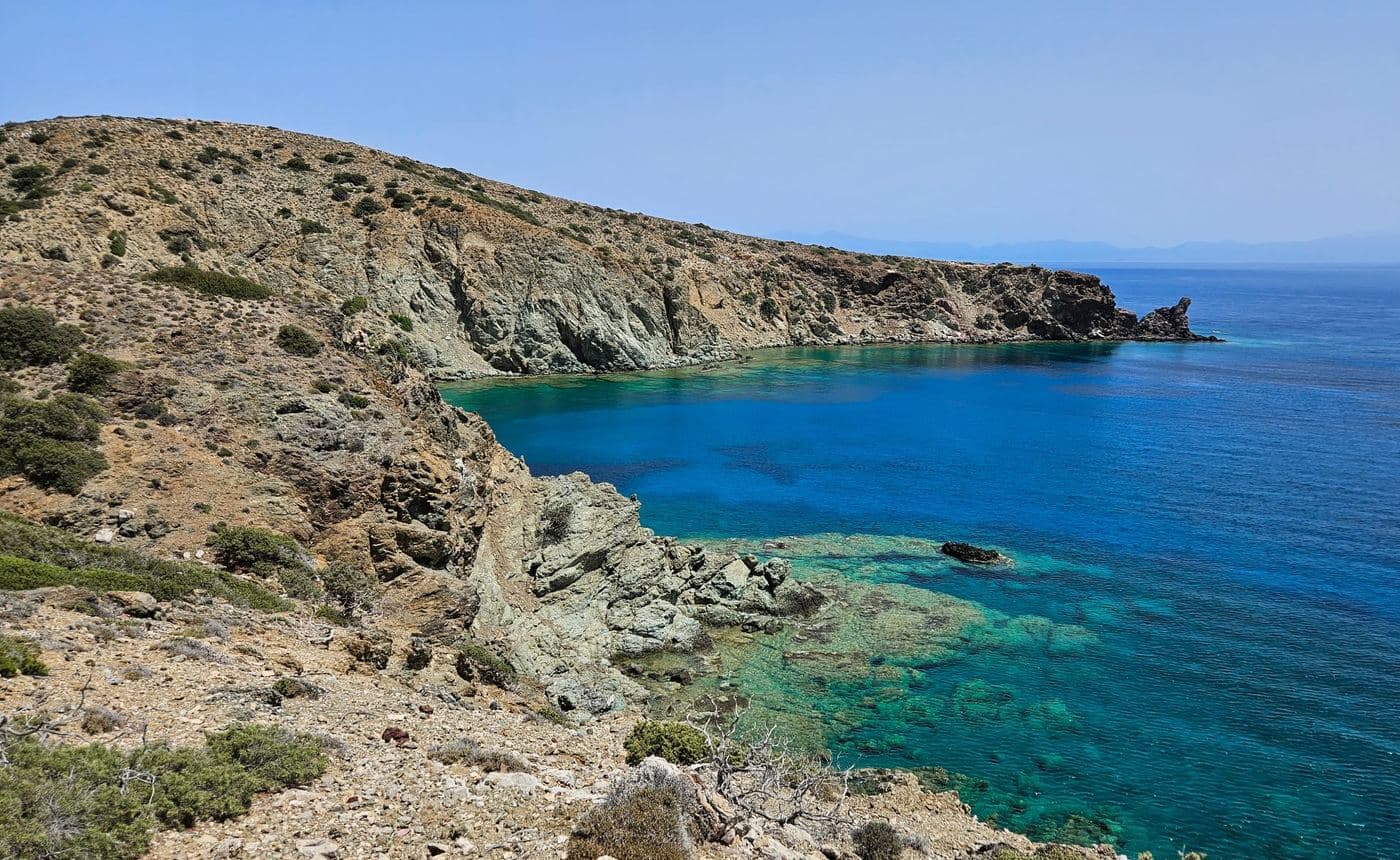 Tourkavlako beach in Gavdos