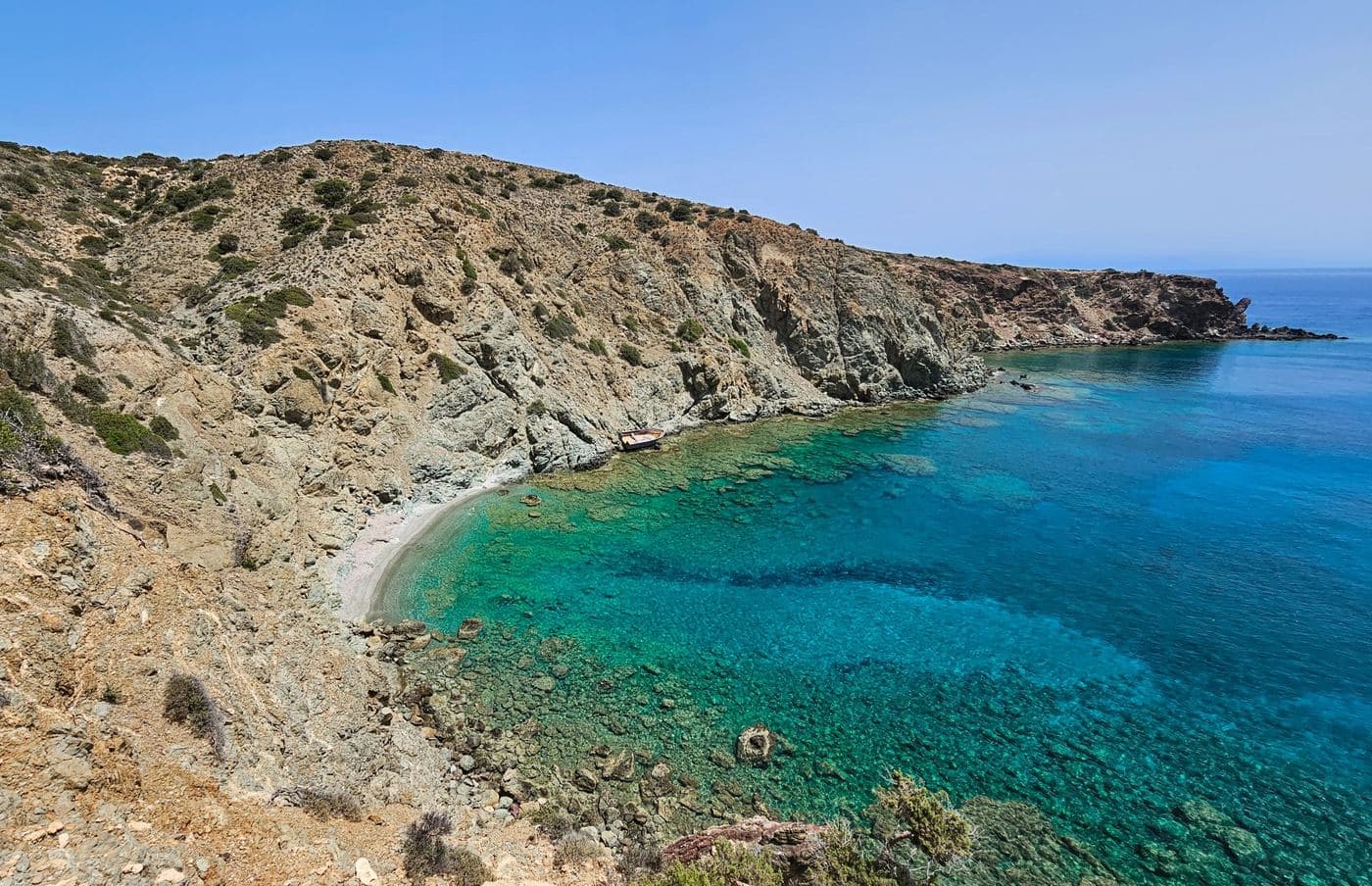 Tourkavlako beach in Gavdos 3