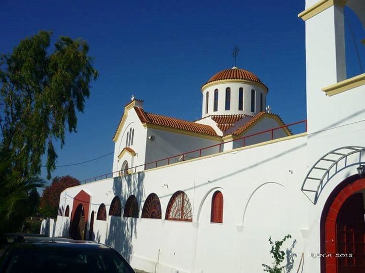 Agia Marina monastery by Voni 2