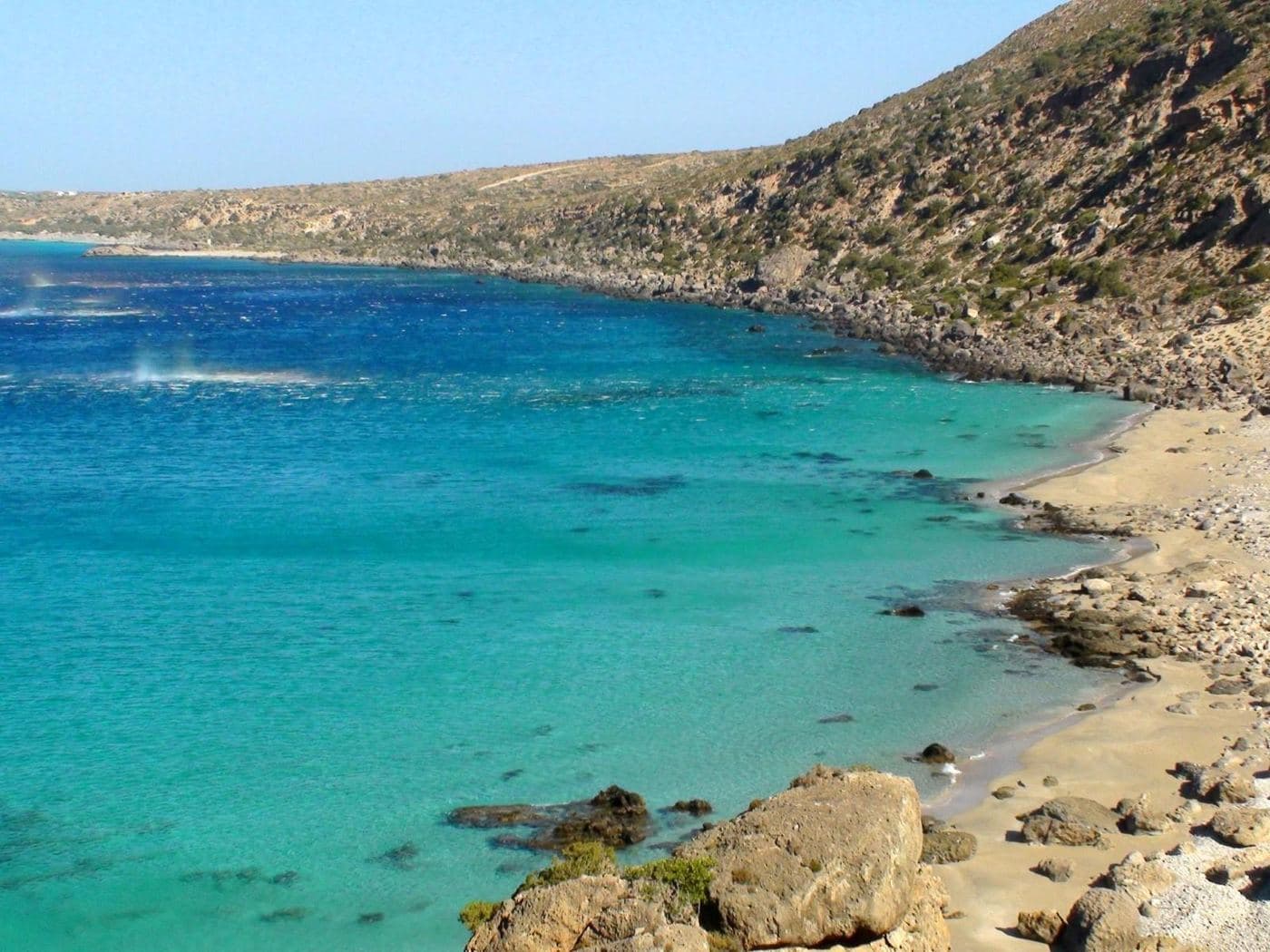 Agios Ioannis beach at Krios 2