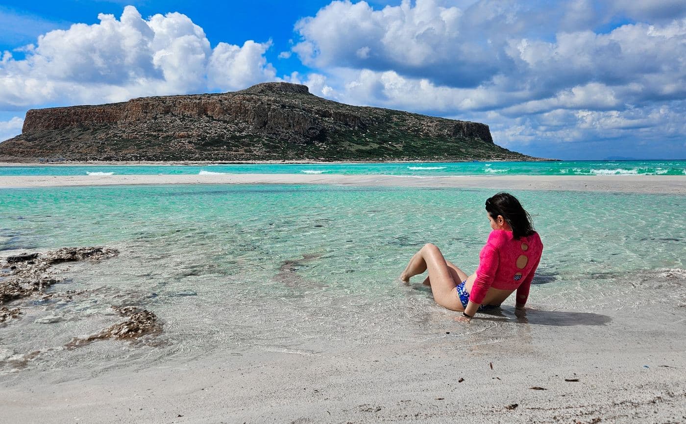 Balos lagoon