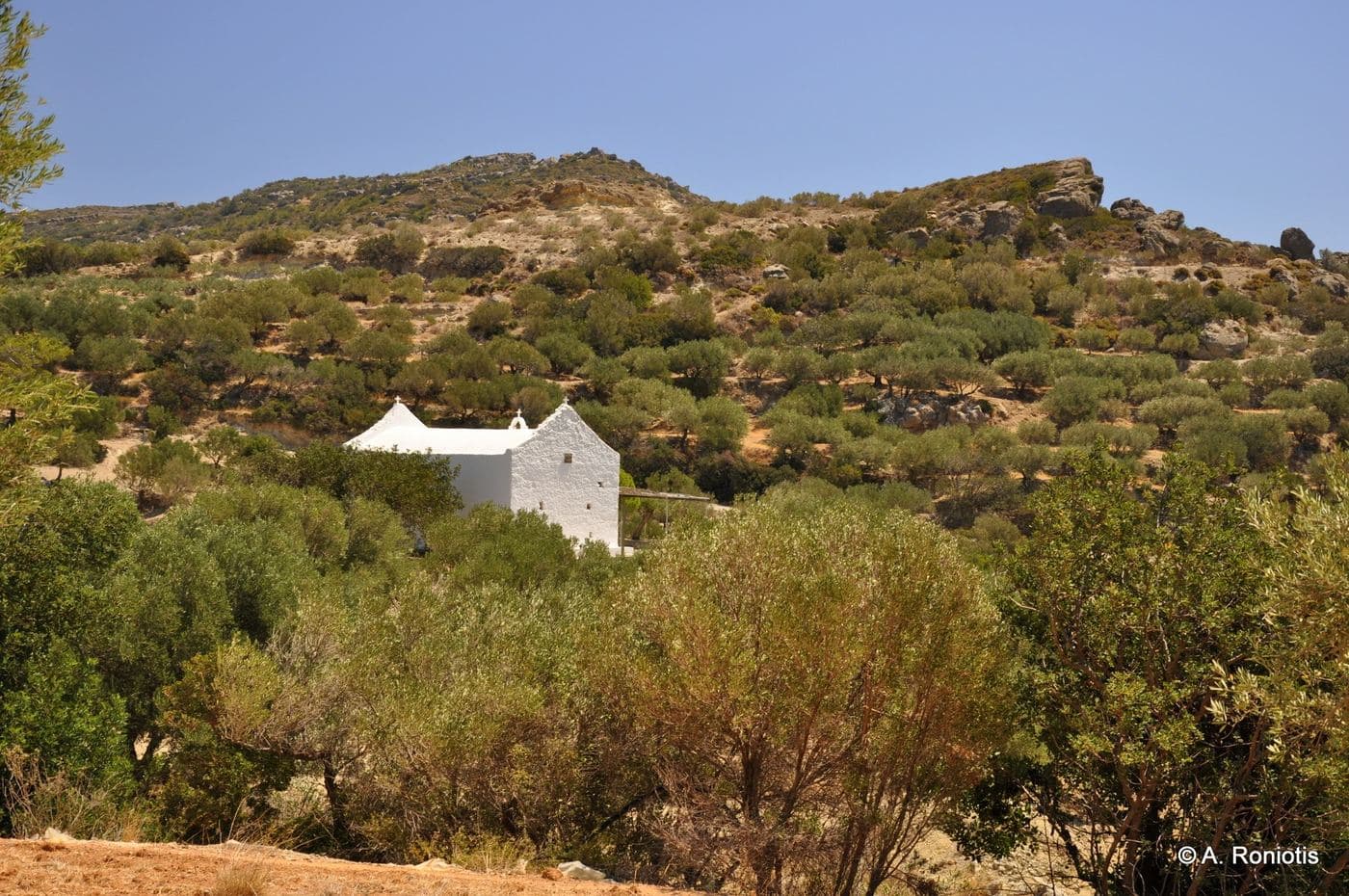 Christ Savior monastery in Psathi