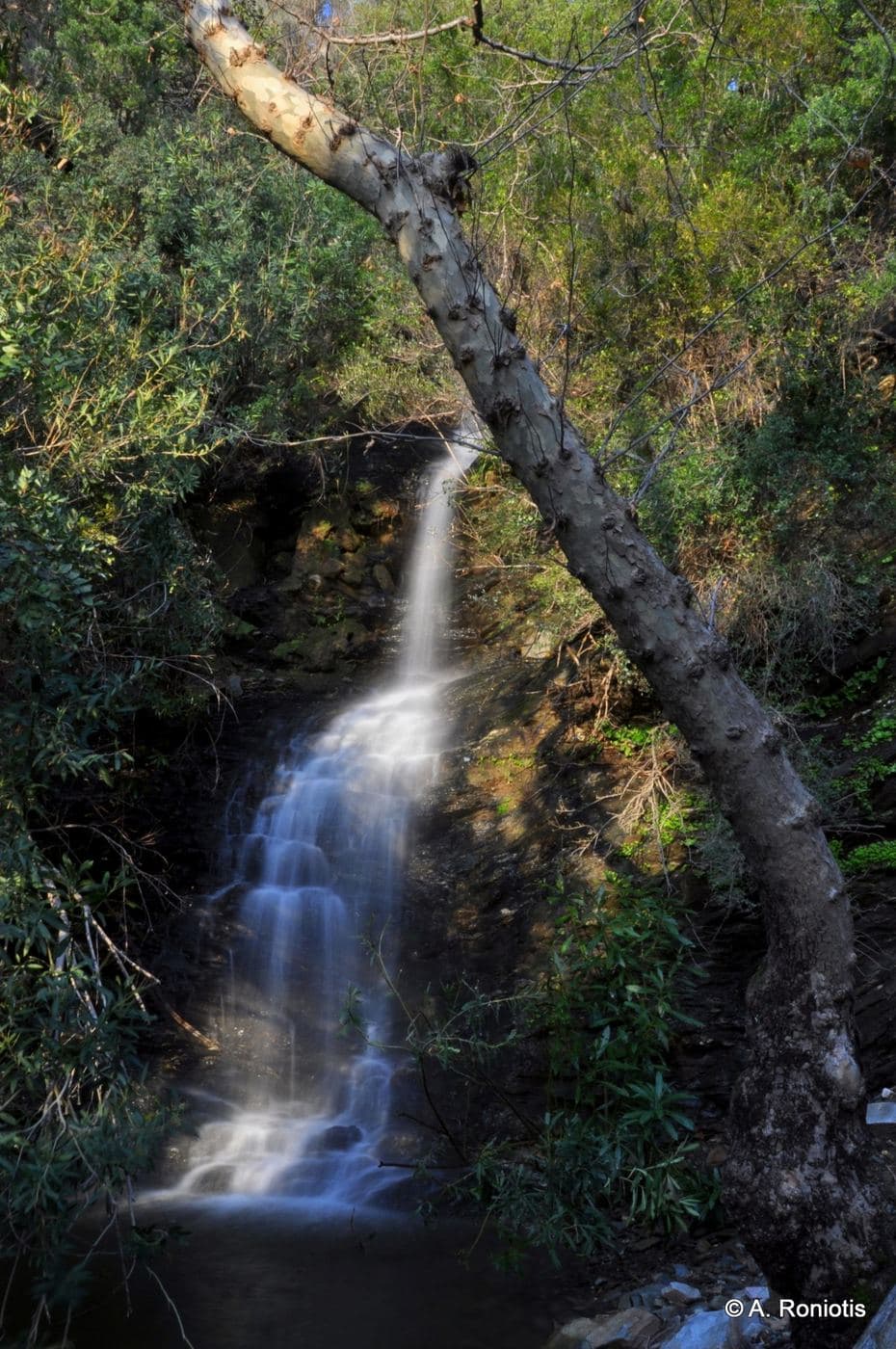 Gras Pidima Waterfall at Fodele