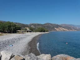 Halikia beach in Paleochora