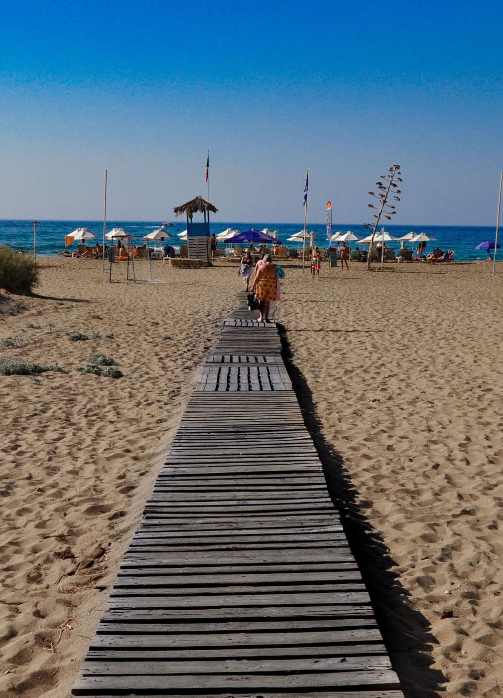 Malia beach