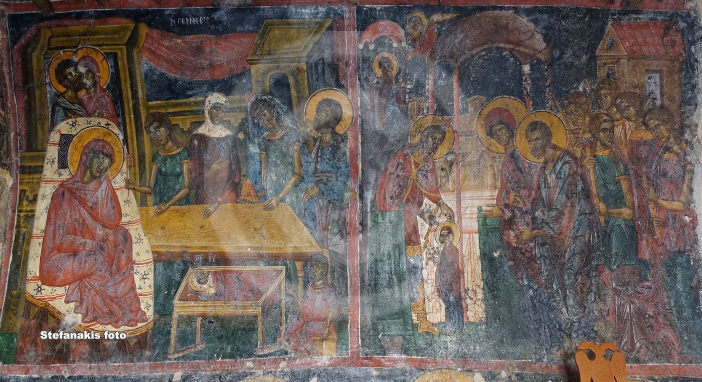 Panagia Vryomeni Monastery in Meseleri