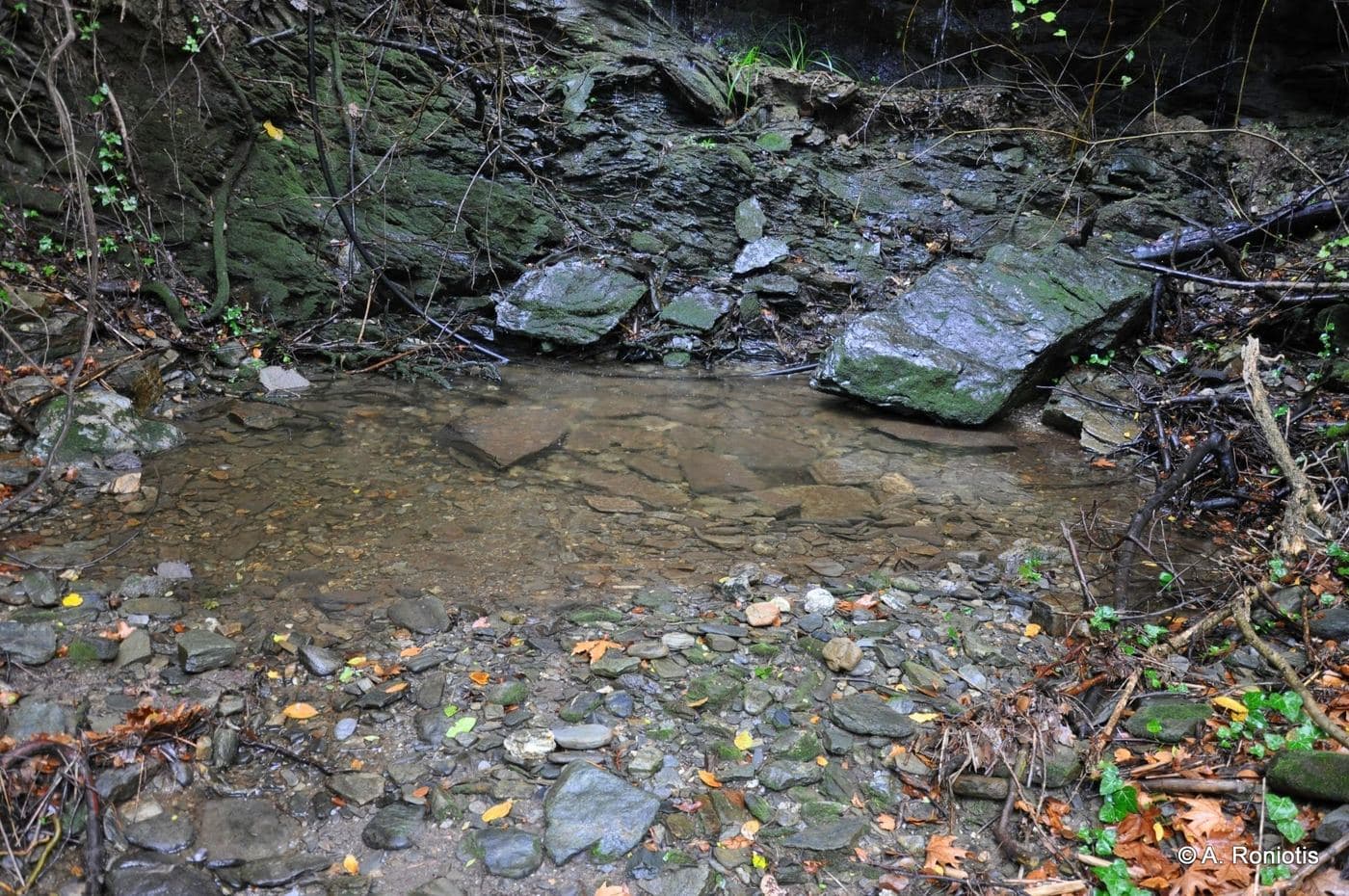 Podares Waterfall at Fodele