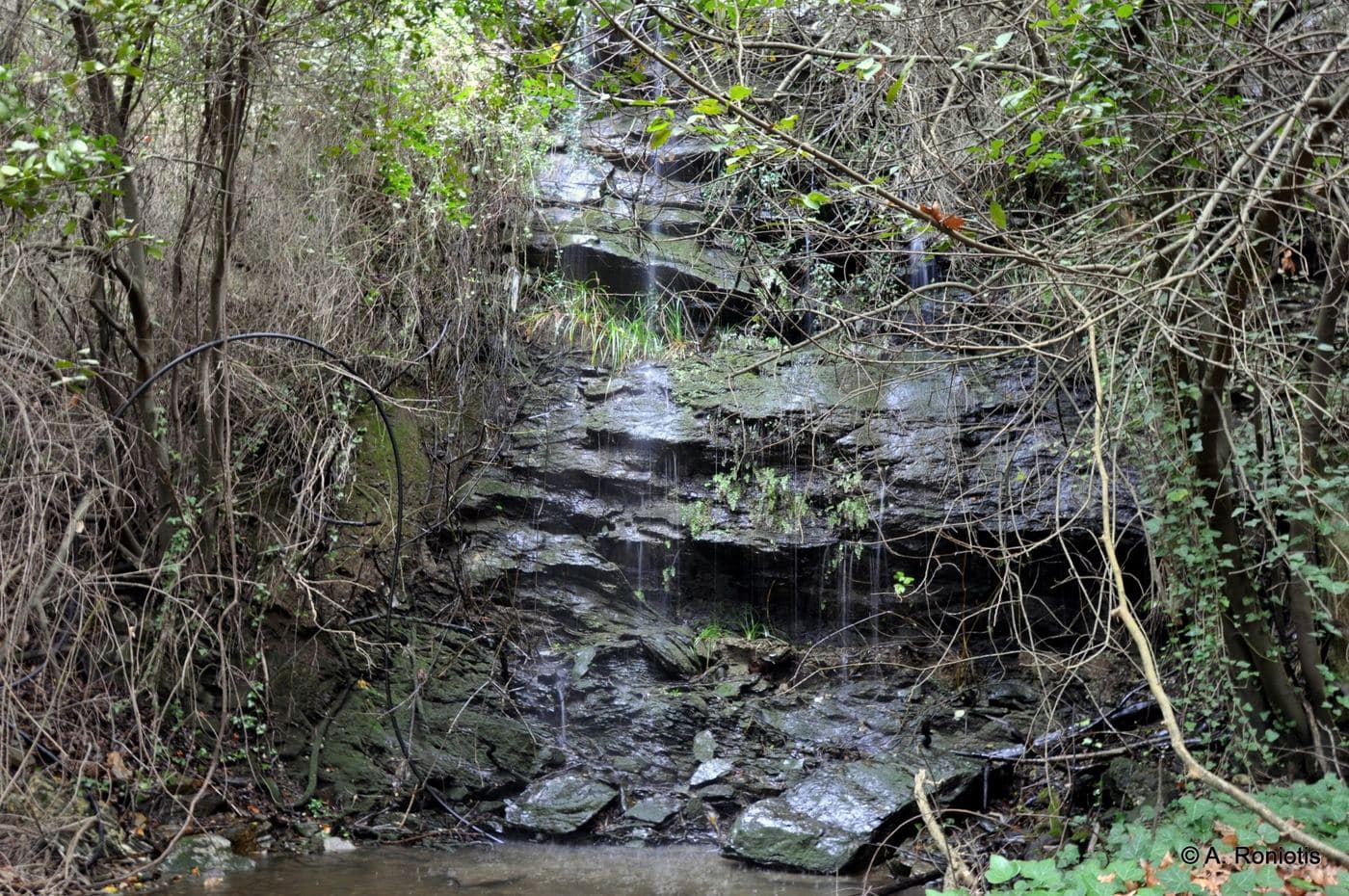 Podares Waterfall at Fodele 3