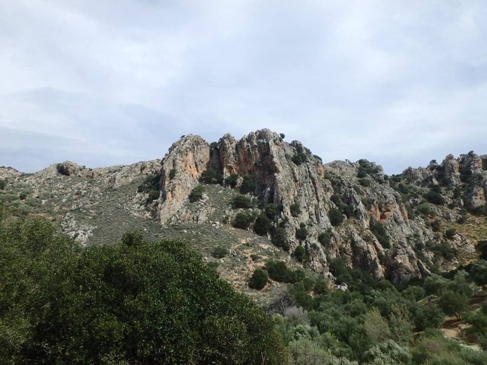Post Minoan settlement of Fortezza at Andrianos